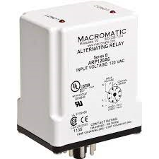 macromatic alternating relay: duplex control
