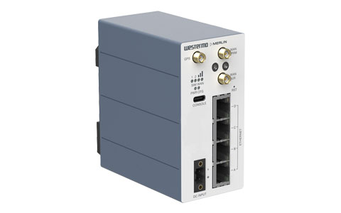 westermo merlin-4405-t4-lv industrial 4G LTE Cellular router